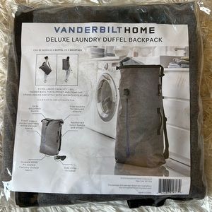 Vanderbilt Home Deluxe Laundry Duffle Backpack